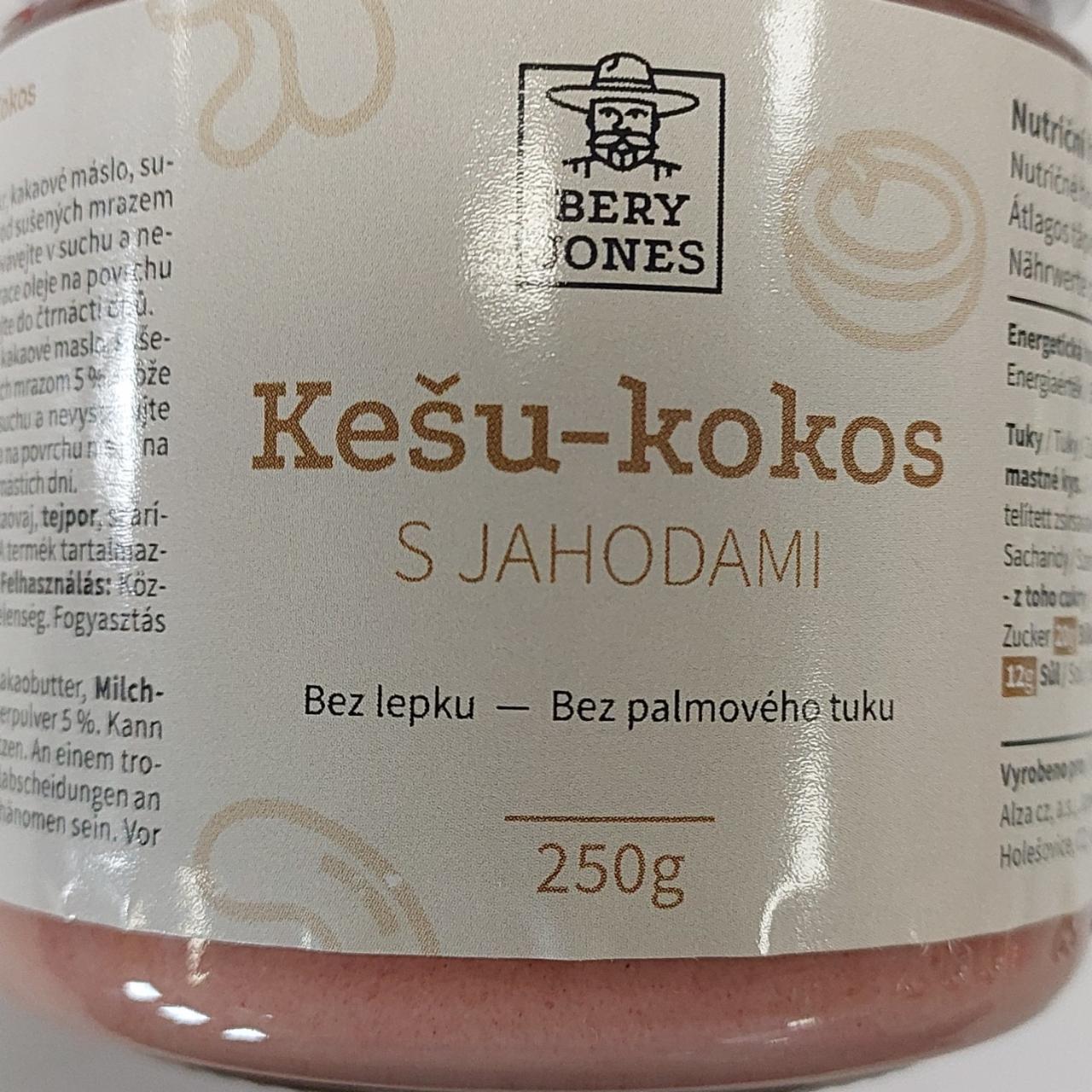 Fotografie - Kešu-kokos s jahodami Bery Jones