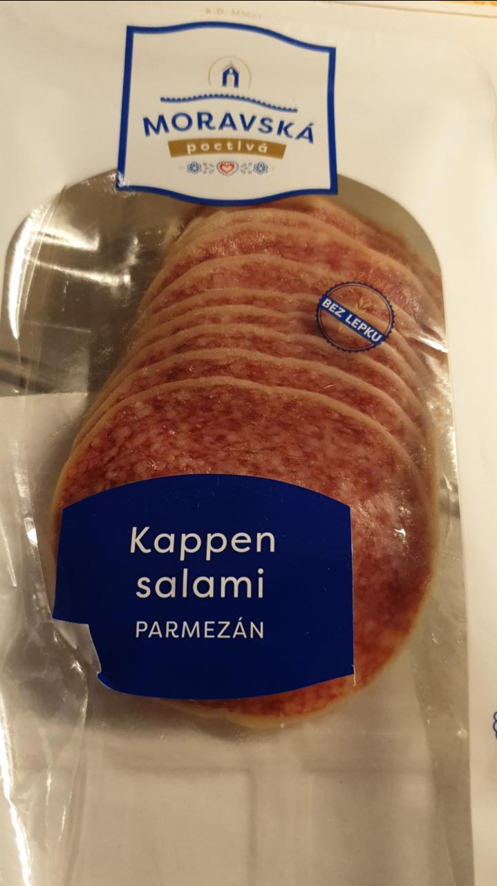 Fotografie - Kappen salami parmezán