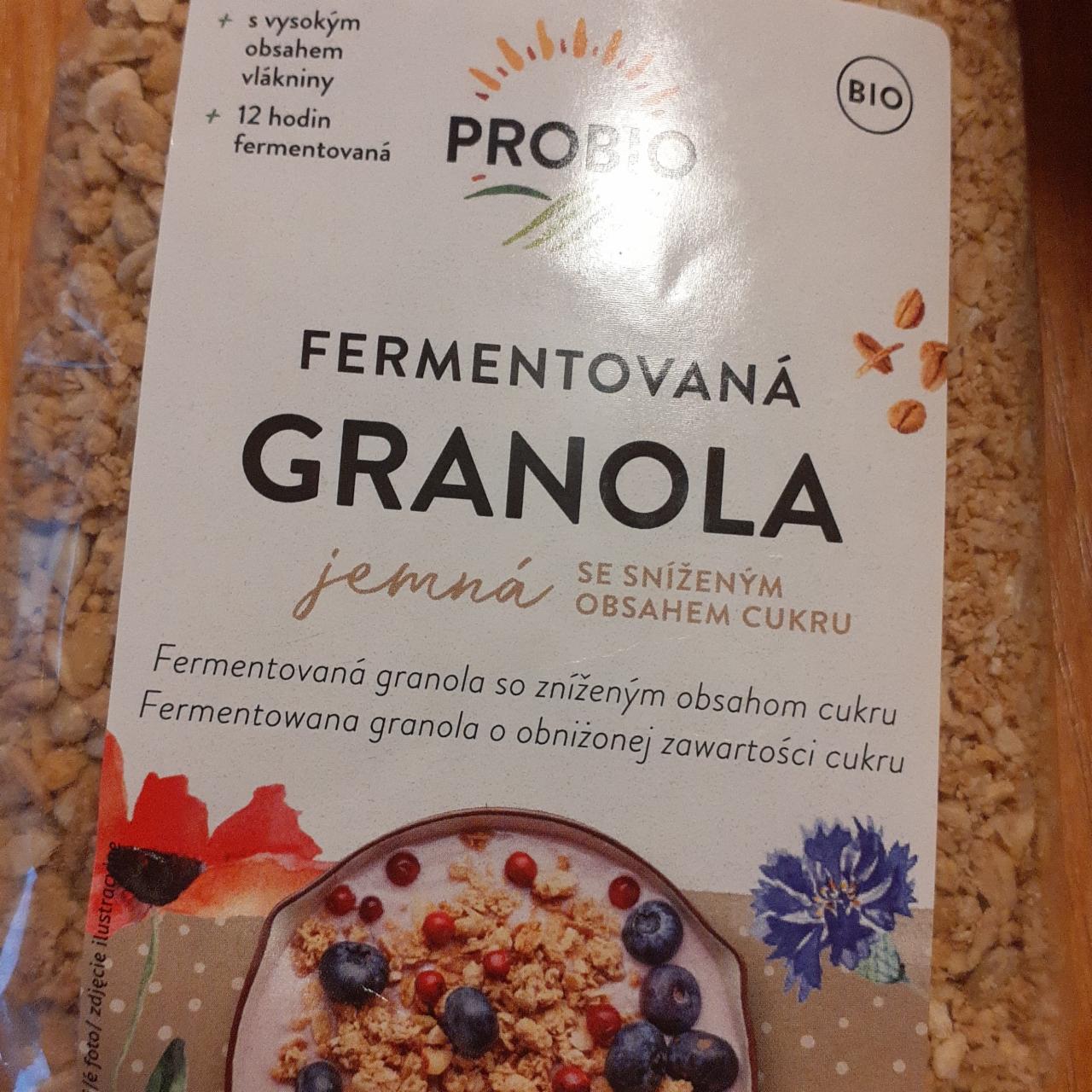 Fotografie - Fermentovaná granola jemná Probio