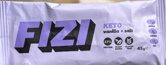 Fotografie - Keto vanilla + salt Fizi