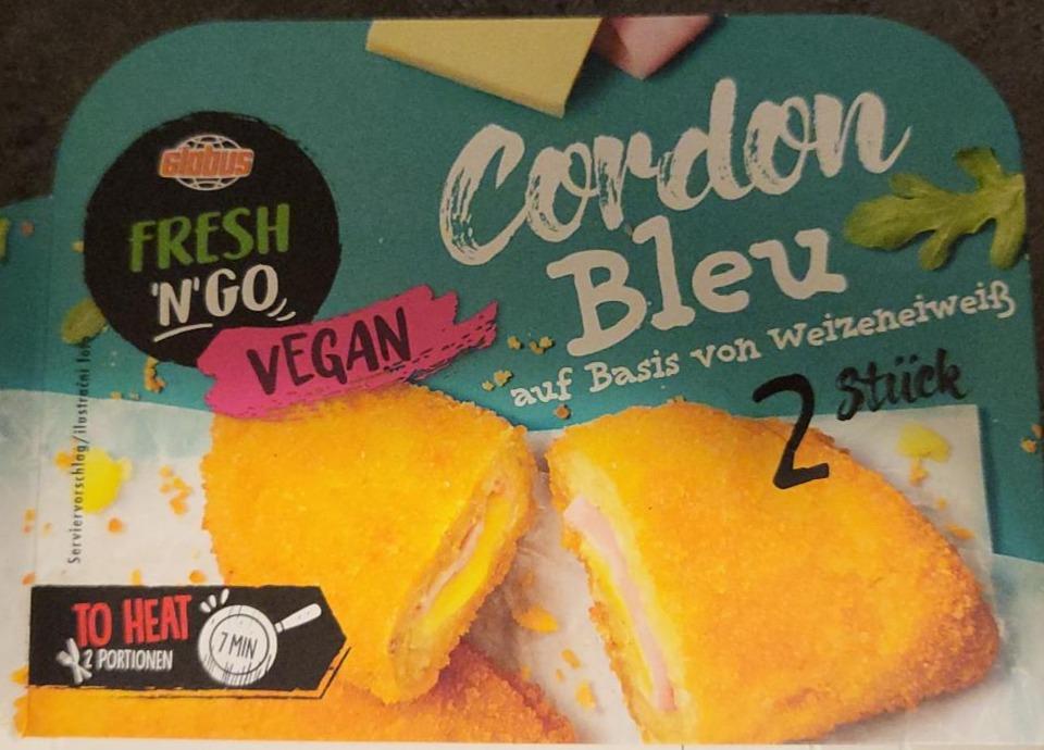 Fotografie - Fresh'n'Go Vegan Cordon Bleu Vegan Globus