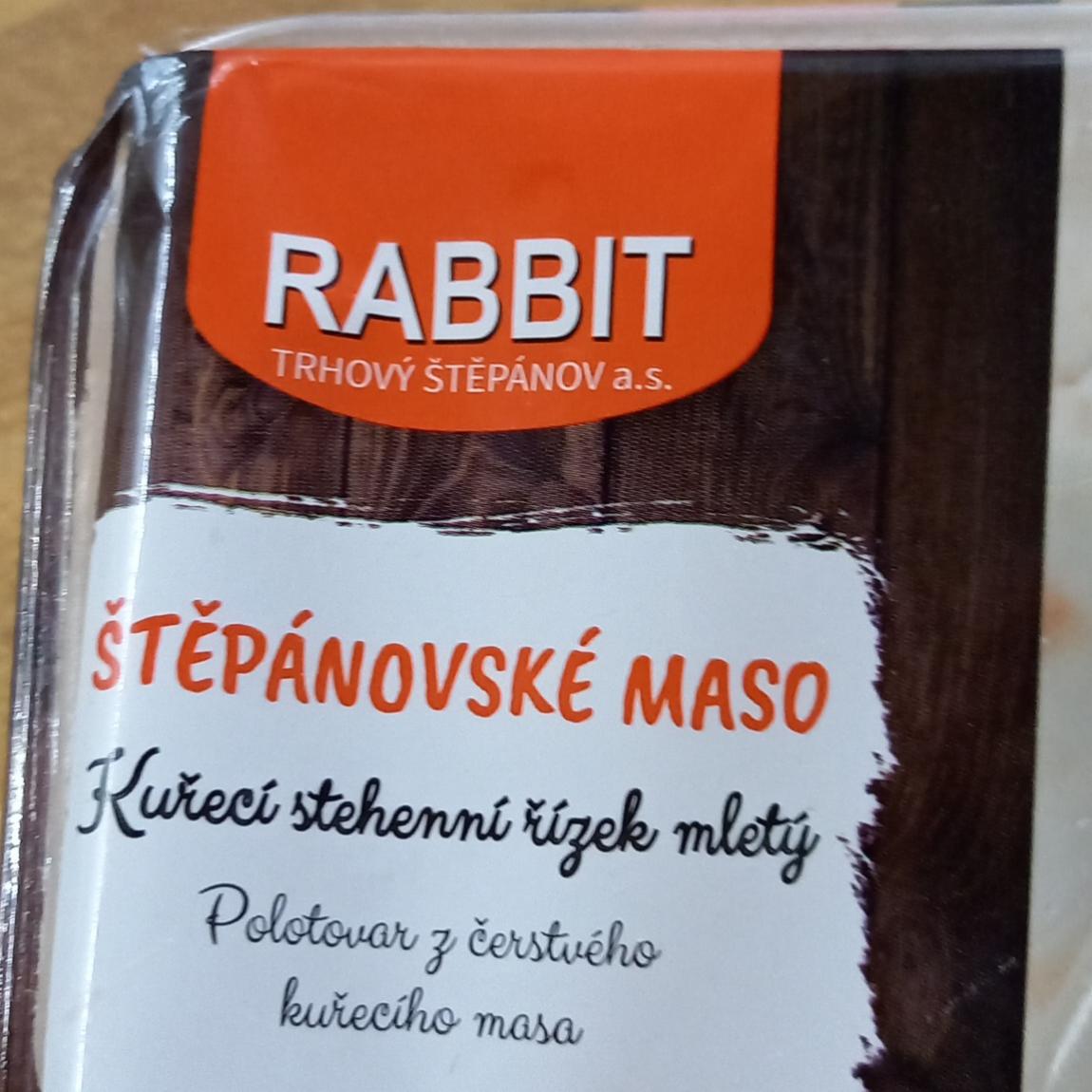 Fotografie - Štěpánovské maso Kuřecí stehenní řízek mletý Rabbit