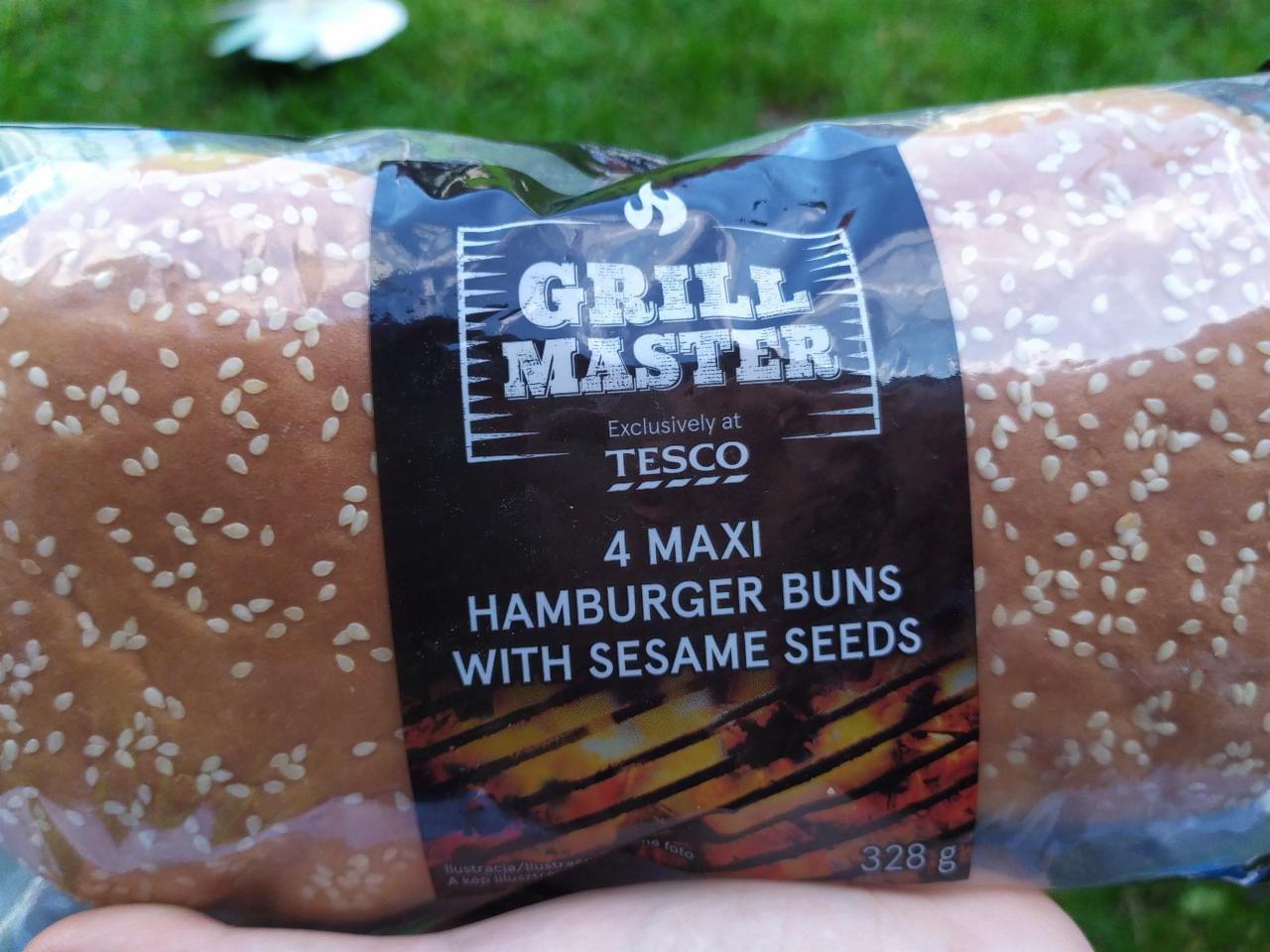 Fotografie - Tesco Maxi bulky na hamburger