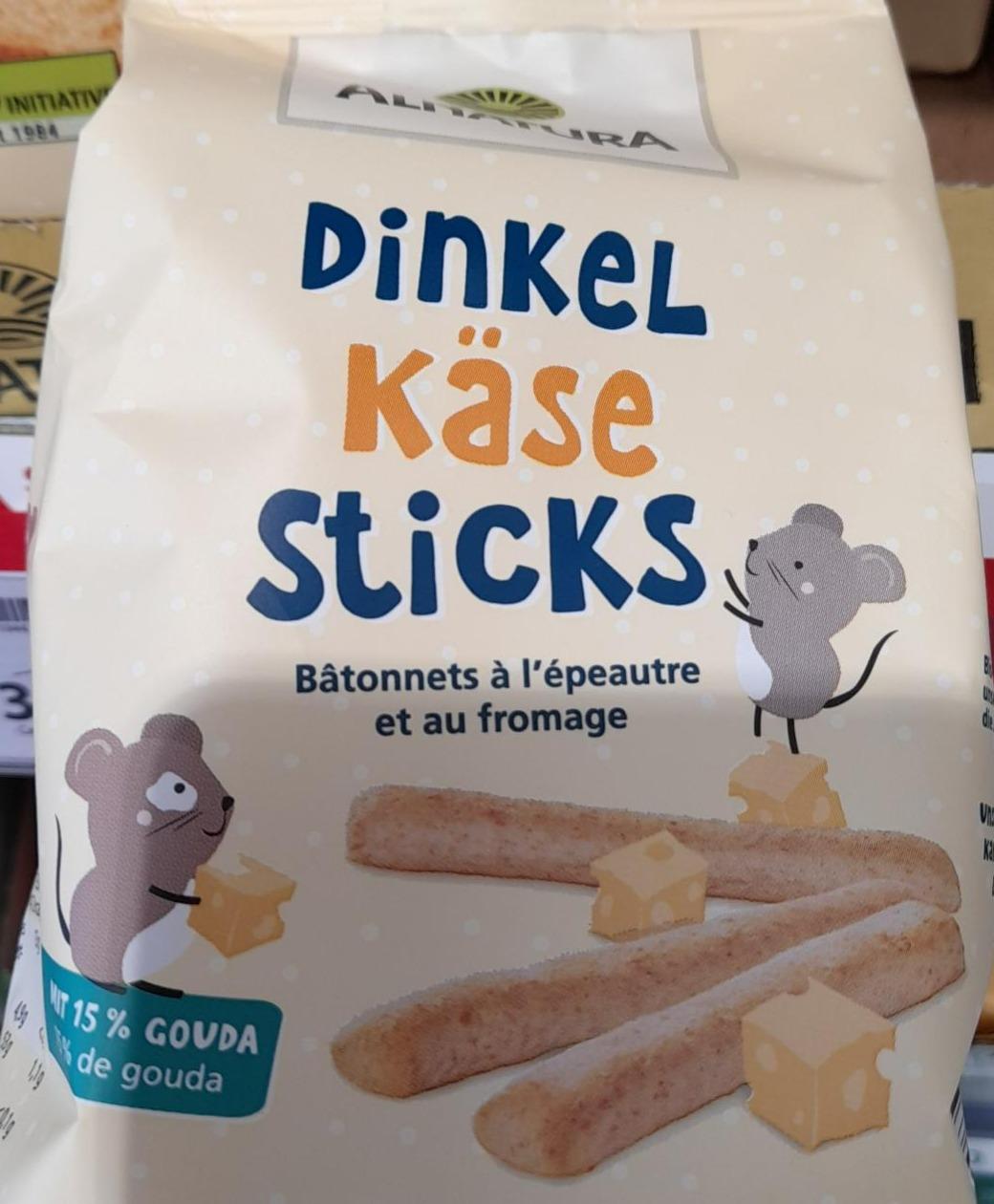 Fotografie - Dinkel Käse sticks Alnatura