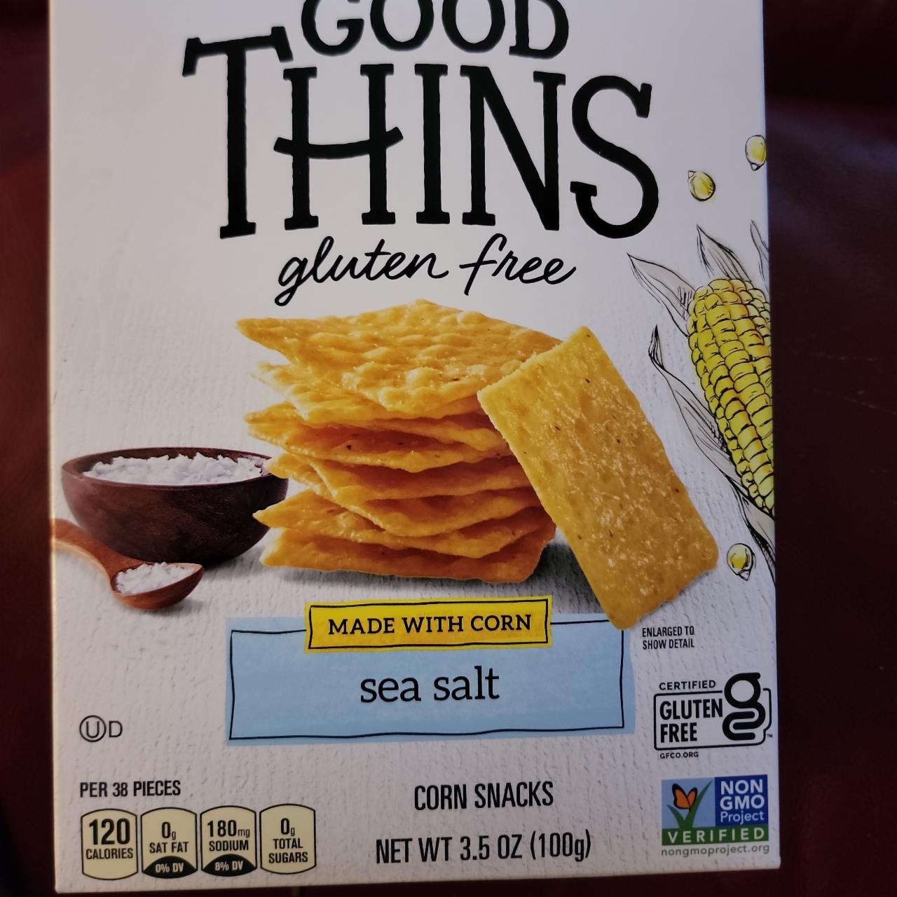 Fotografie - Made with.corn Sea salt Good thins