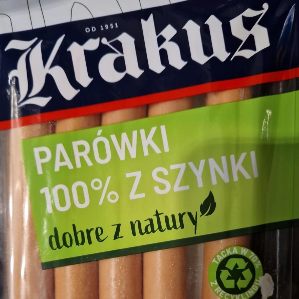 Fotografie - Parówki 100% z szynki Krakus