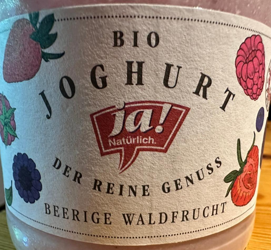 Fotografie - Bio joghurt Beerige Waldfrucht Ja! Natürlich