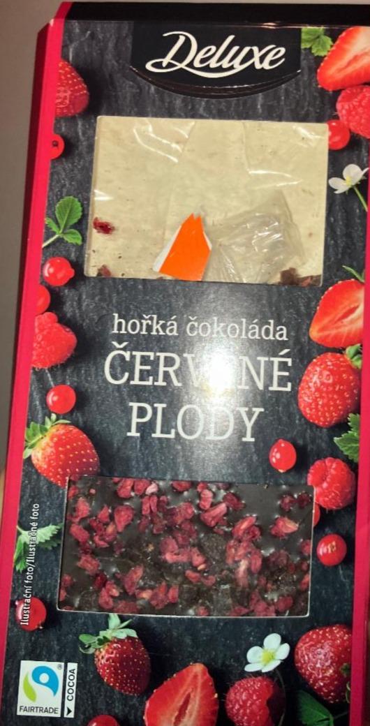 Fotografie - hořká čokoláda Červené plody Deluxe