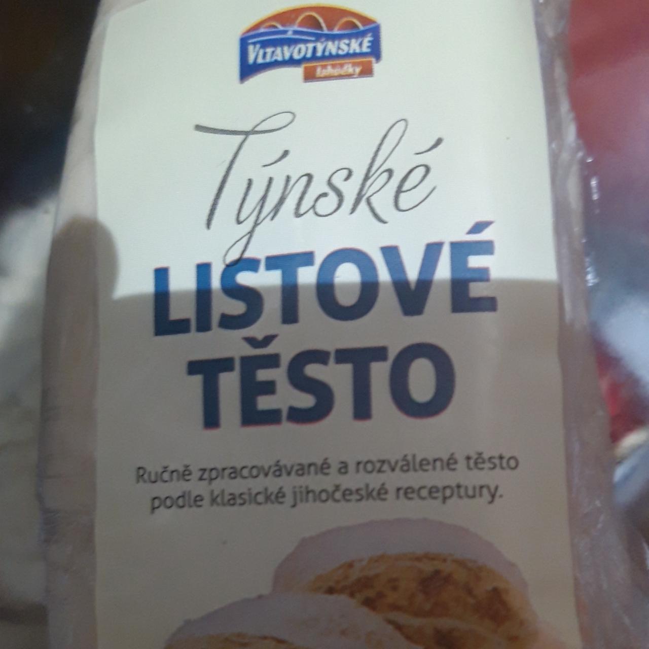 Fotografie - Týnské listové těsto