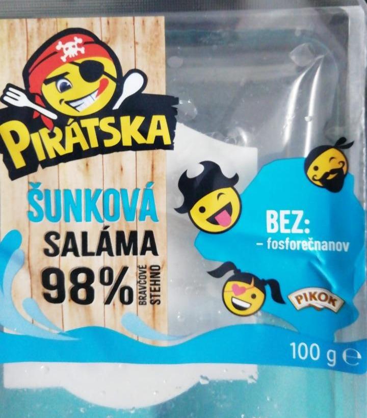 Fotografie - Pirátska šunková saláma 98% Pikok