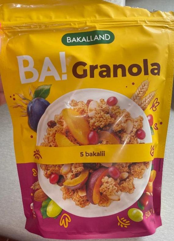 Fotografie - BA! Granola 5 Bakalii Bakalland