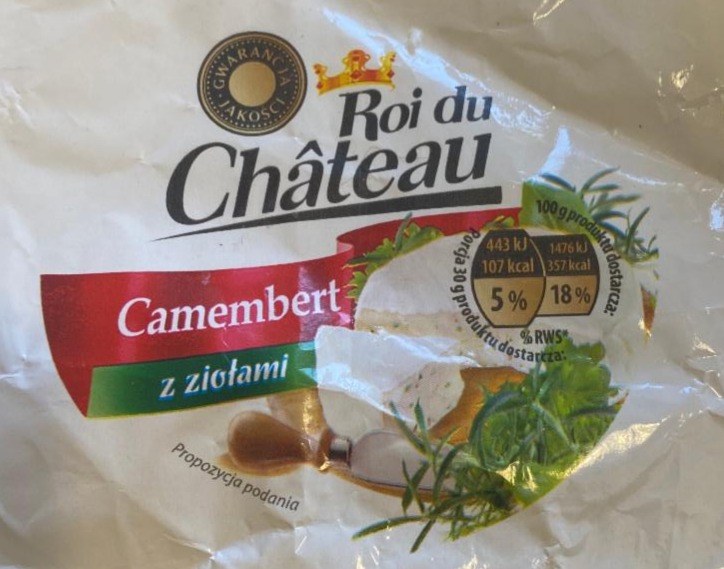 Fotografie - Camembert z ziolami Roi du Chateau