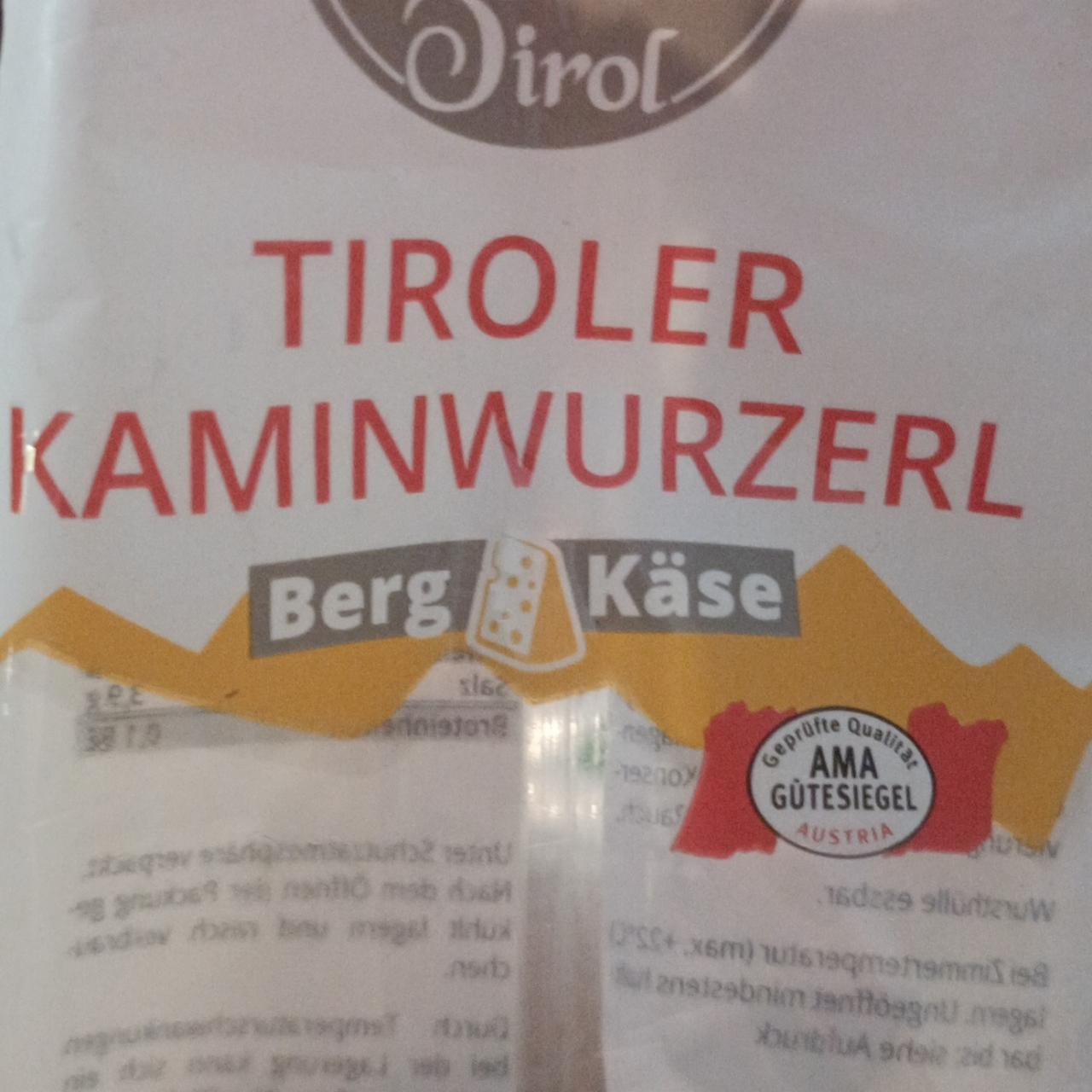 Fotografie - Tyroler Kaminwurzerl Berg Käse Tann