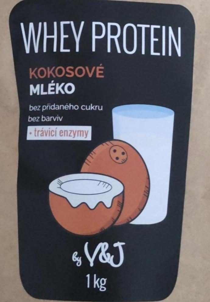 Fotografie - Whey protein Kokosové mléko V&J