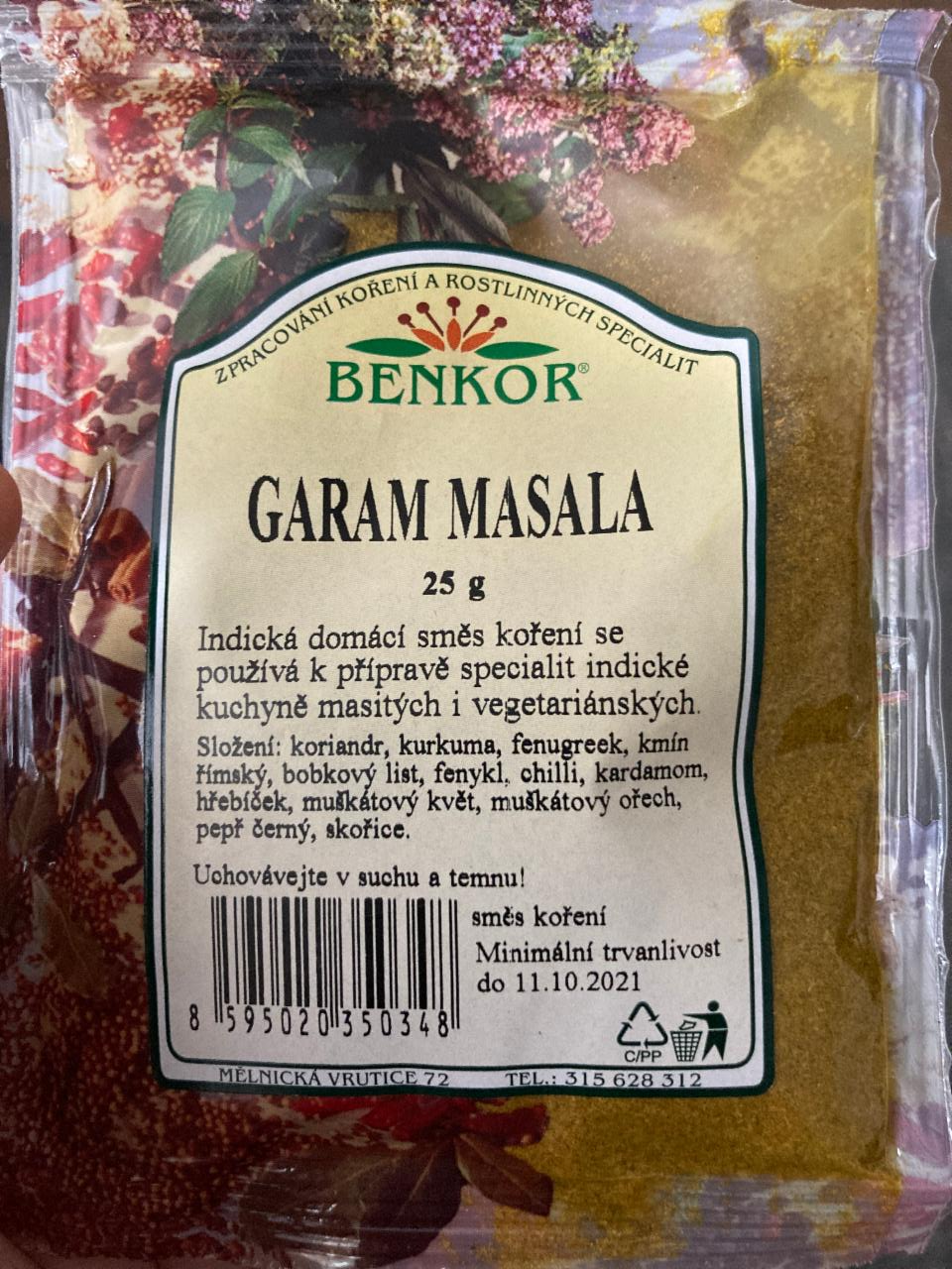 Fotografie - Garam Masala Benkor