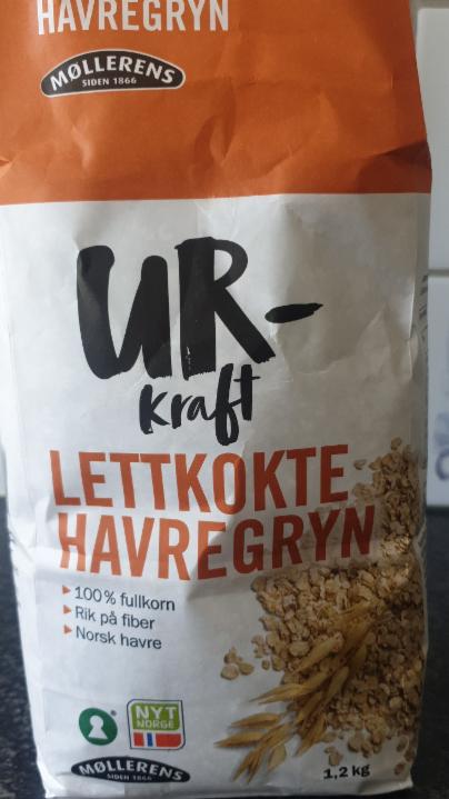 Fotografie - Ur-Kraft Lettkokte havregryn Moellerens