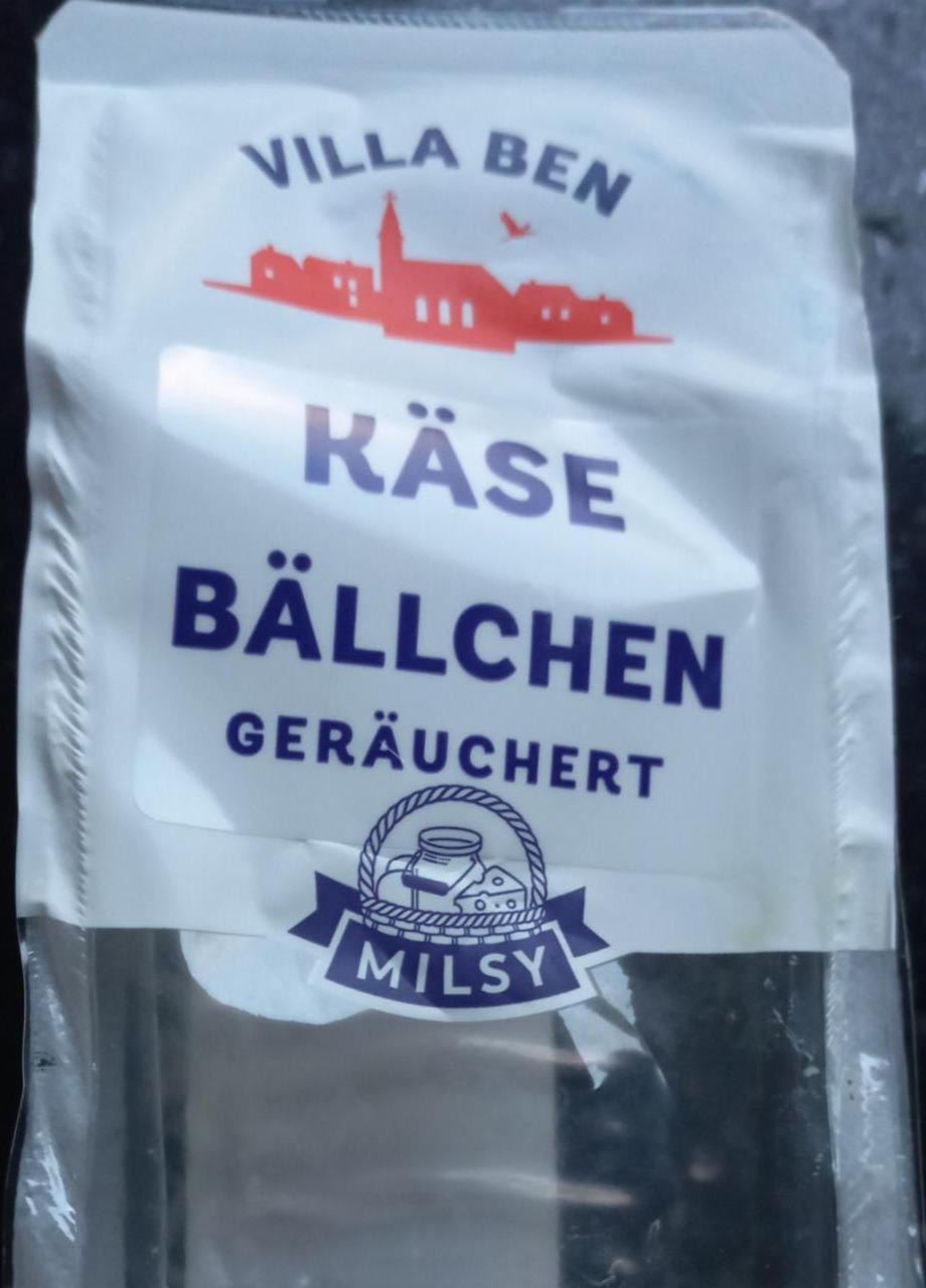 Fotografie - Käse Bällchen geräuchert Milsy