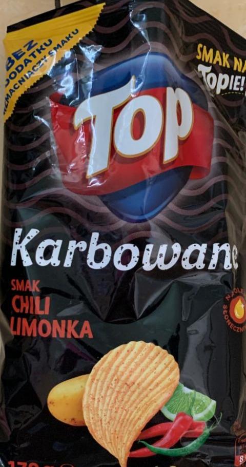 Fotografie - Karbowane smak Chili Limonka TOP