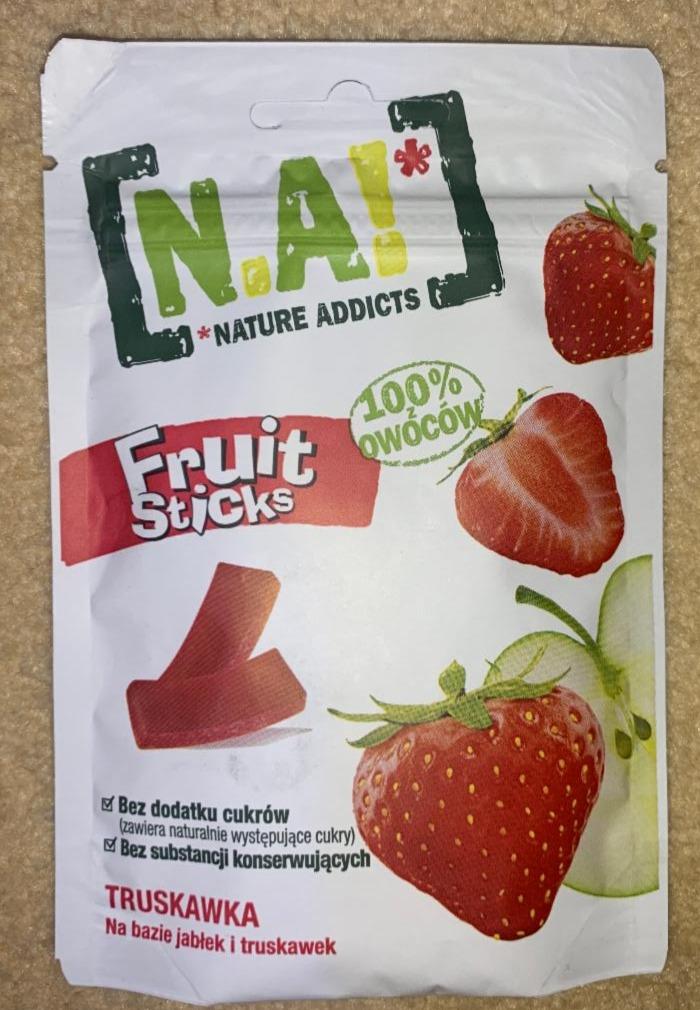 Fotografie - Nature Addicts Fruit Sticks Truskawka N.A!