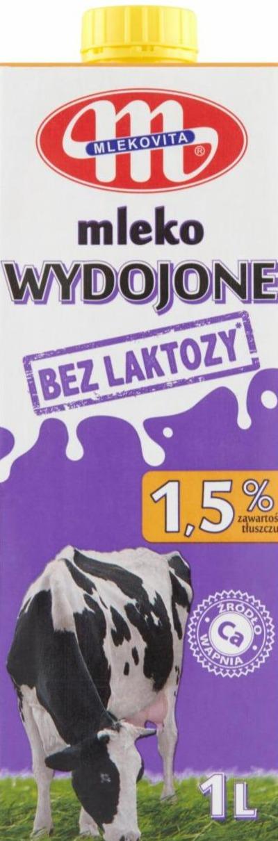 Fotografie - Wydojone Mleko bez laktozy 1.5% Mlekovita