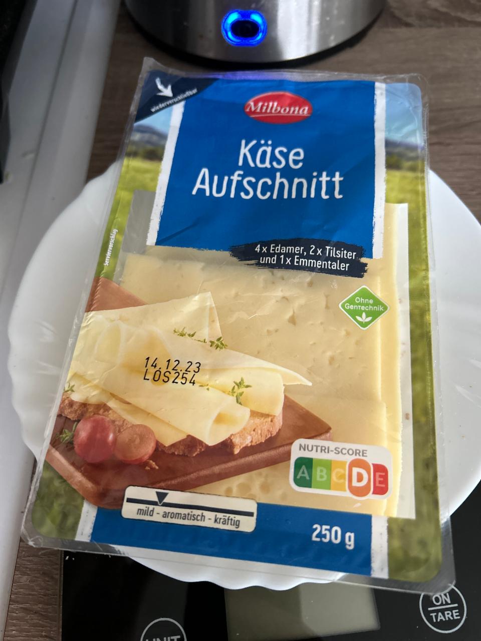 Fotografie - Käseaufschnitt Milbona