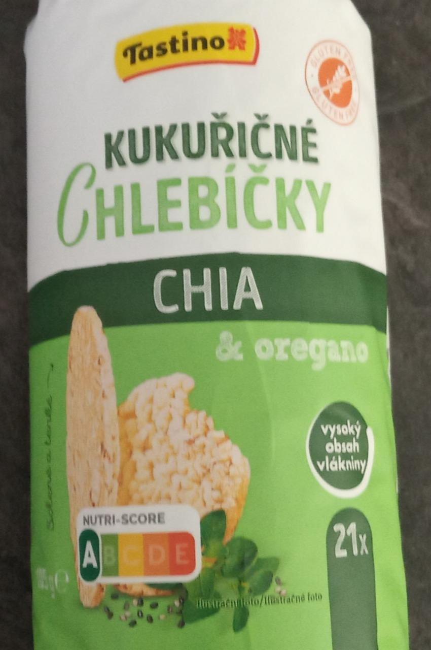 Fotografie - Kukuřičné chlebíčky chia & oregano Tastino