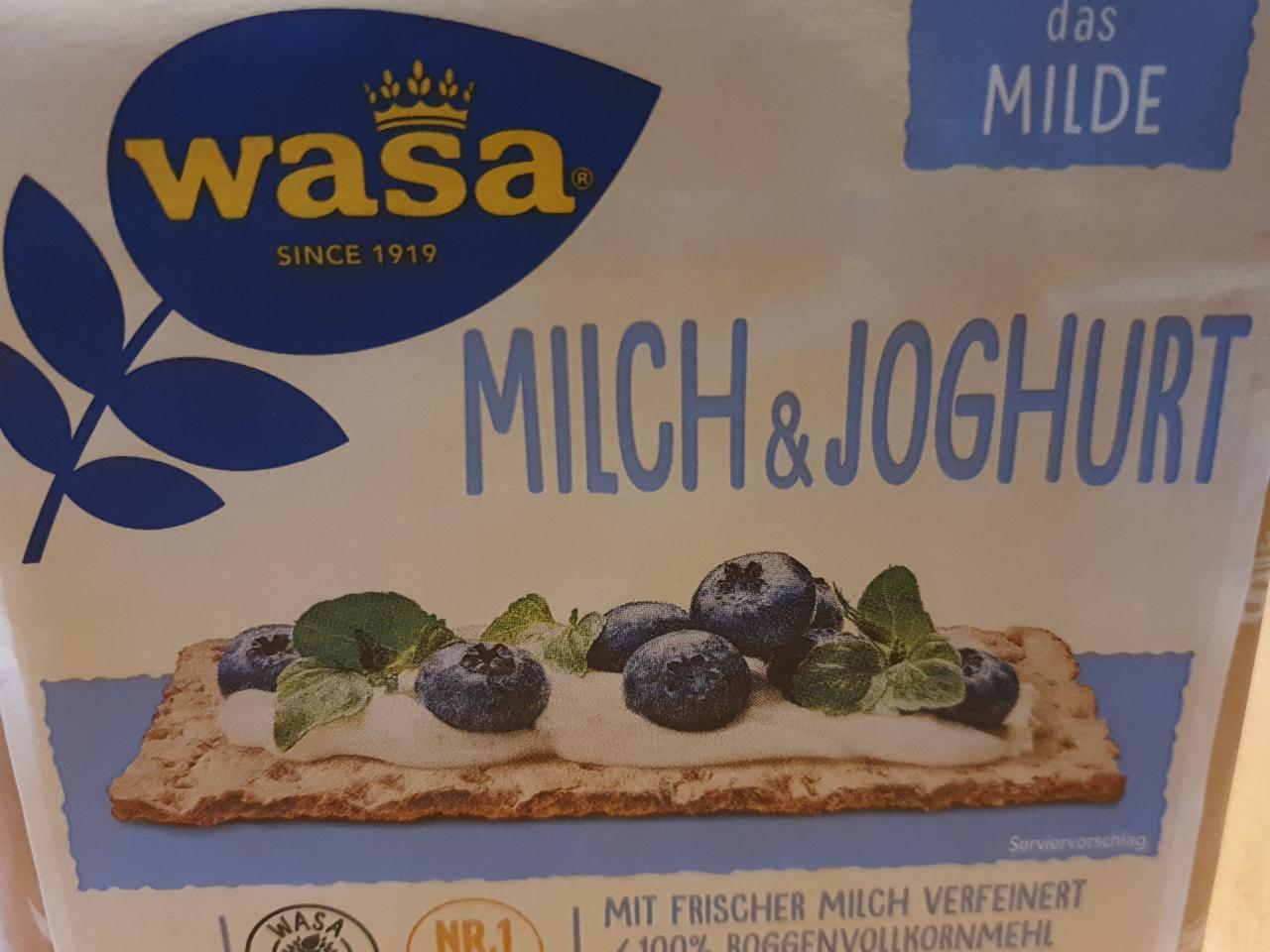 Fotografie - Knäckebrot Milch & Joghurt Wasa