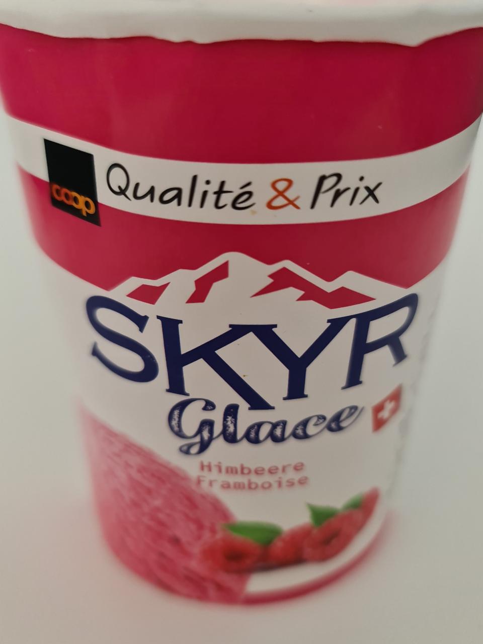 Fotografie - Skyr Glace Himbeer Coop Qualité & Prix