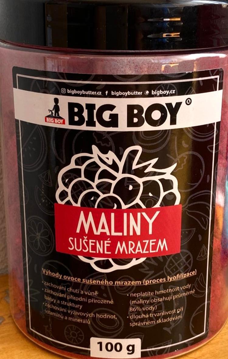 Fotografie - maliny sušené mrazem Big Boy