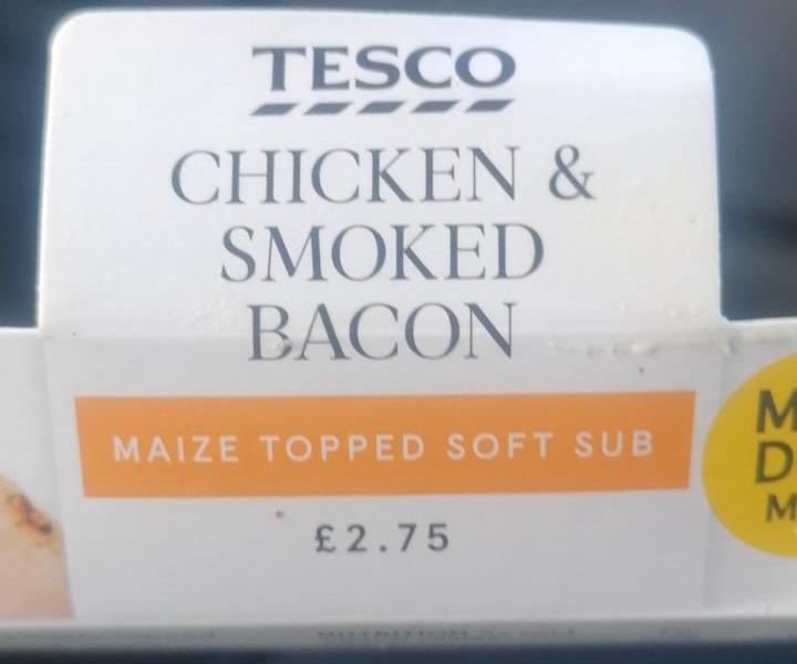 Fotografie - Chicken & smoked bacon Tesco