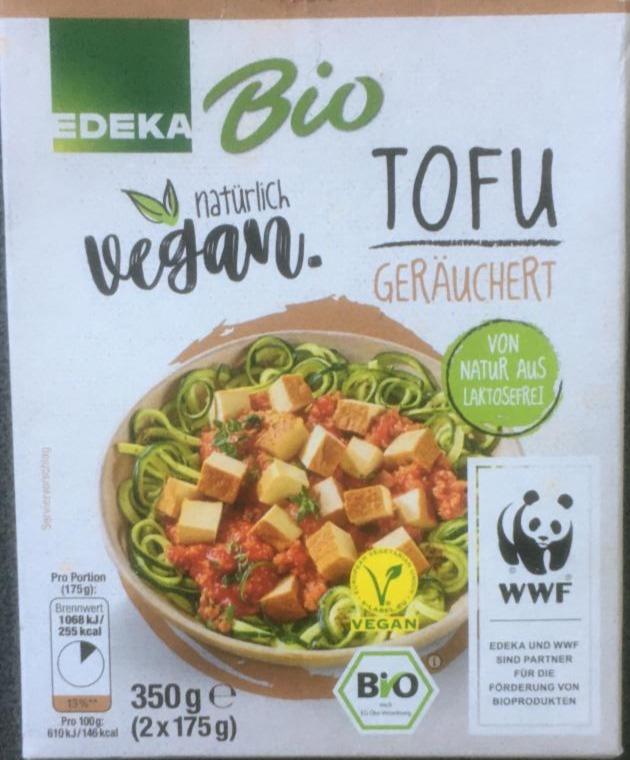 Fotografie - My Veggie Tofu Geräuchert Edeka Bio +