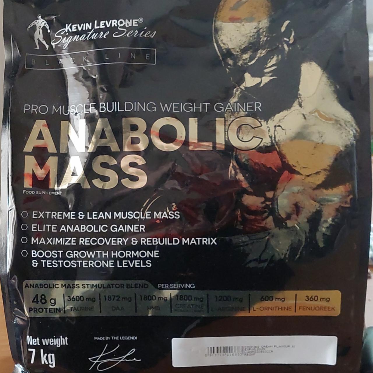 Fotografie - Anabolic mass Cookies cream Kevin levrone