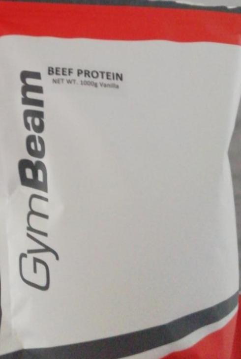 Fotografie - Beef Protein Vanilla GymBeam