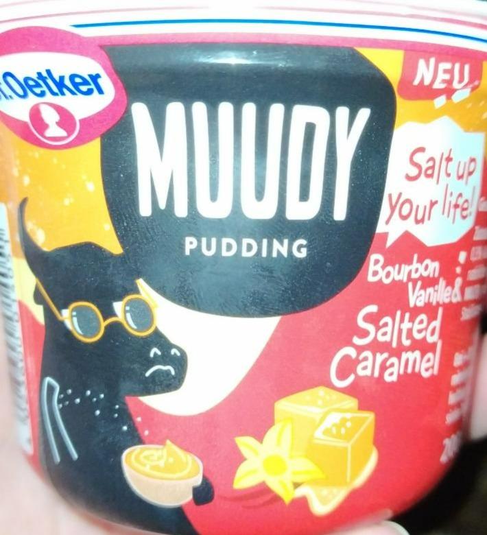 Fotografie - Muudy Pudding Bourbon Vanille & Salted Caramel Dr.Oetker