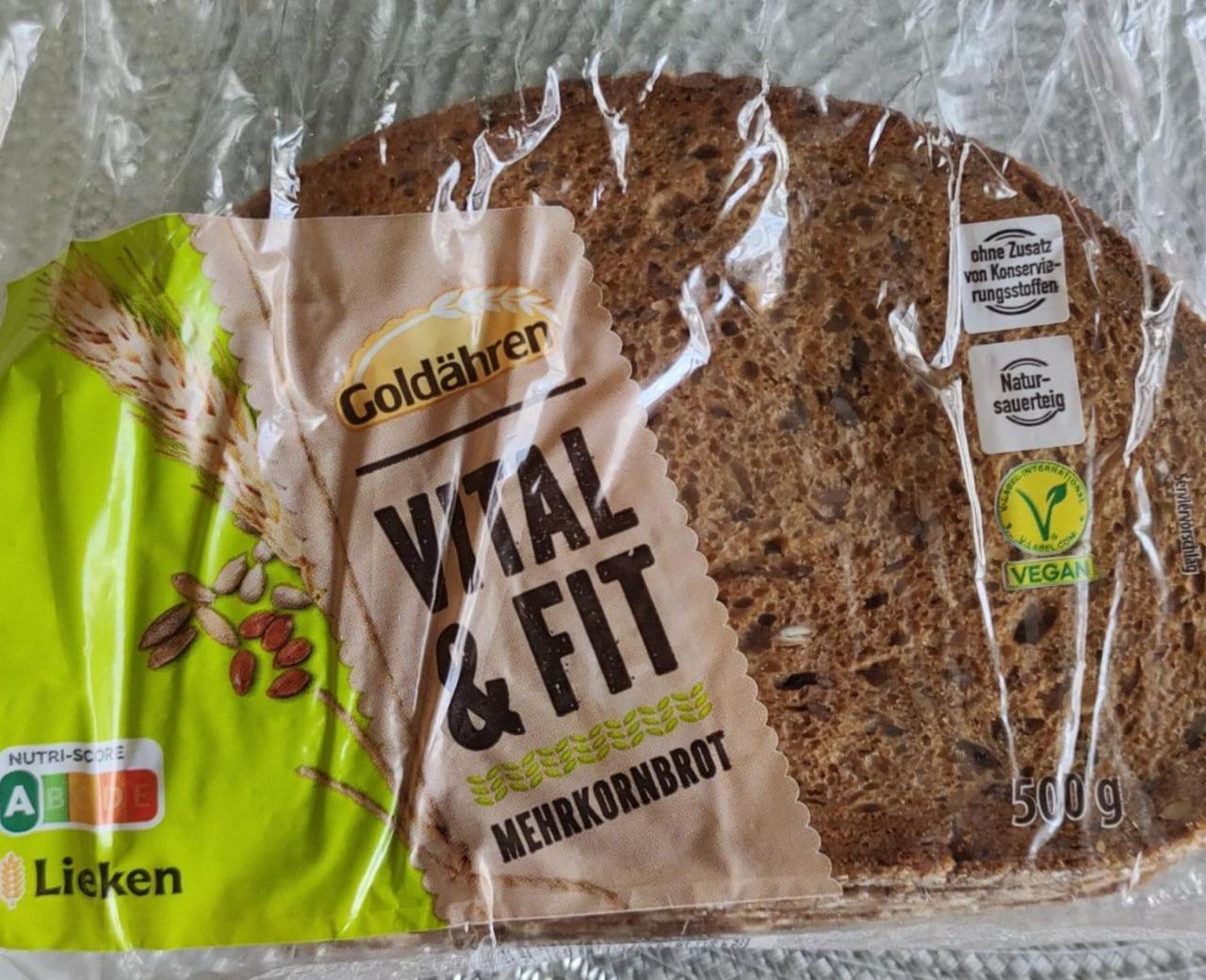 Fotografie - Fit & Vital Mehrkornbrot Goldähren