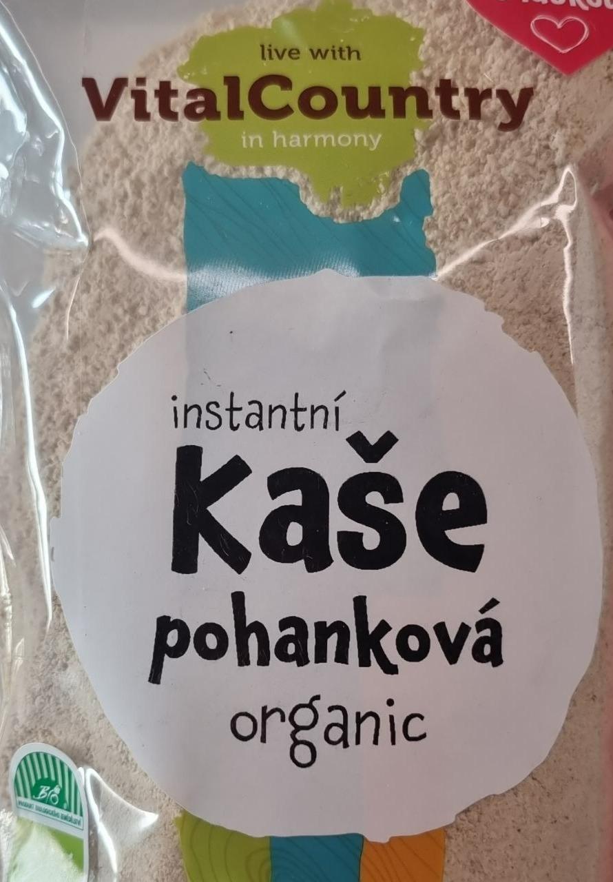 Fotografie - Instantni kaše pohanková organic VitalCountry