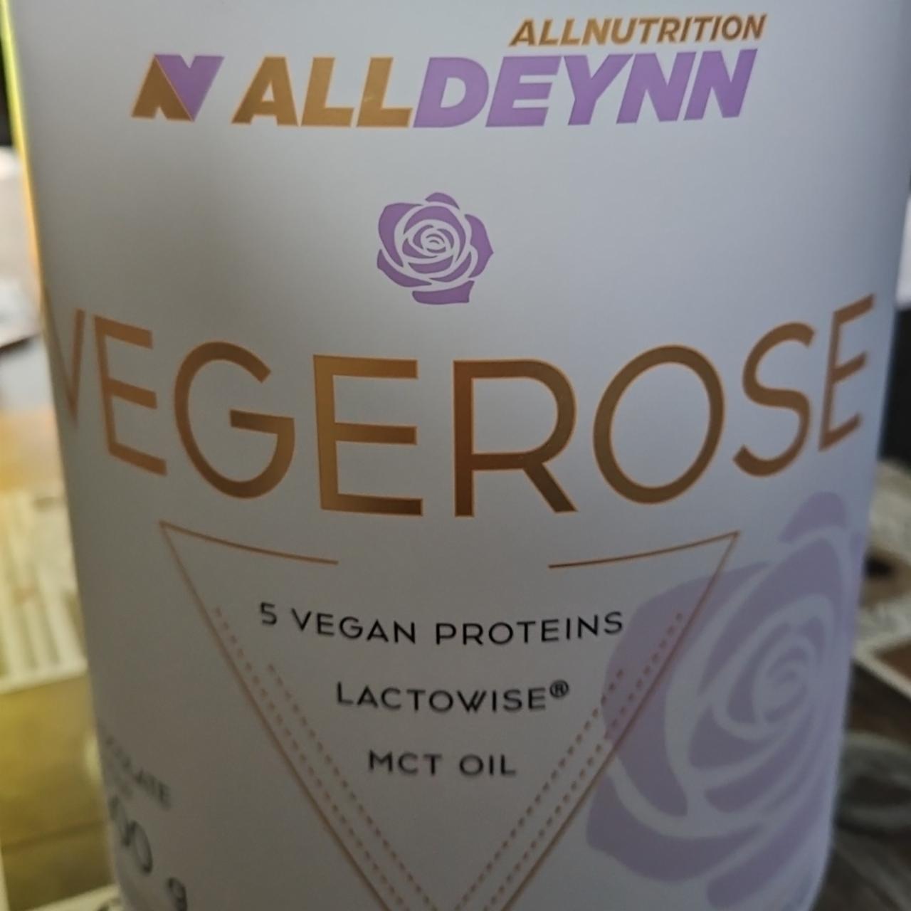 Fotografie - Vegerose Chocolate Alldeynn Allnutrition