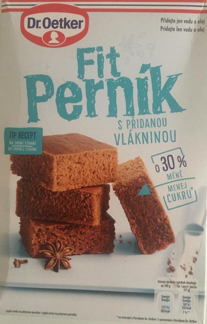 Fotografie - Fit perník s přidanou vlákninou Dr.Oetker