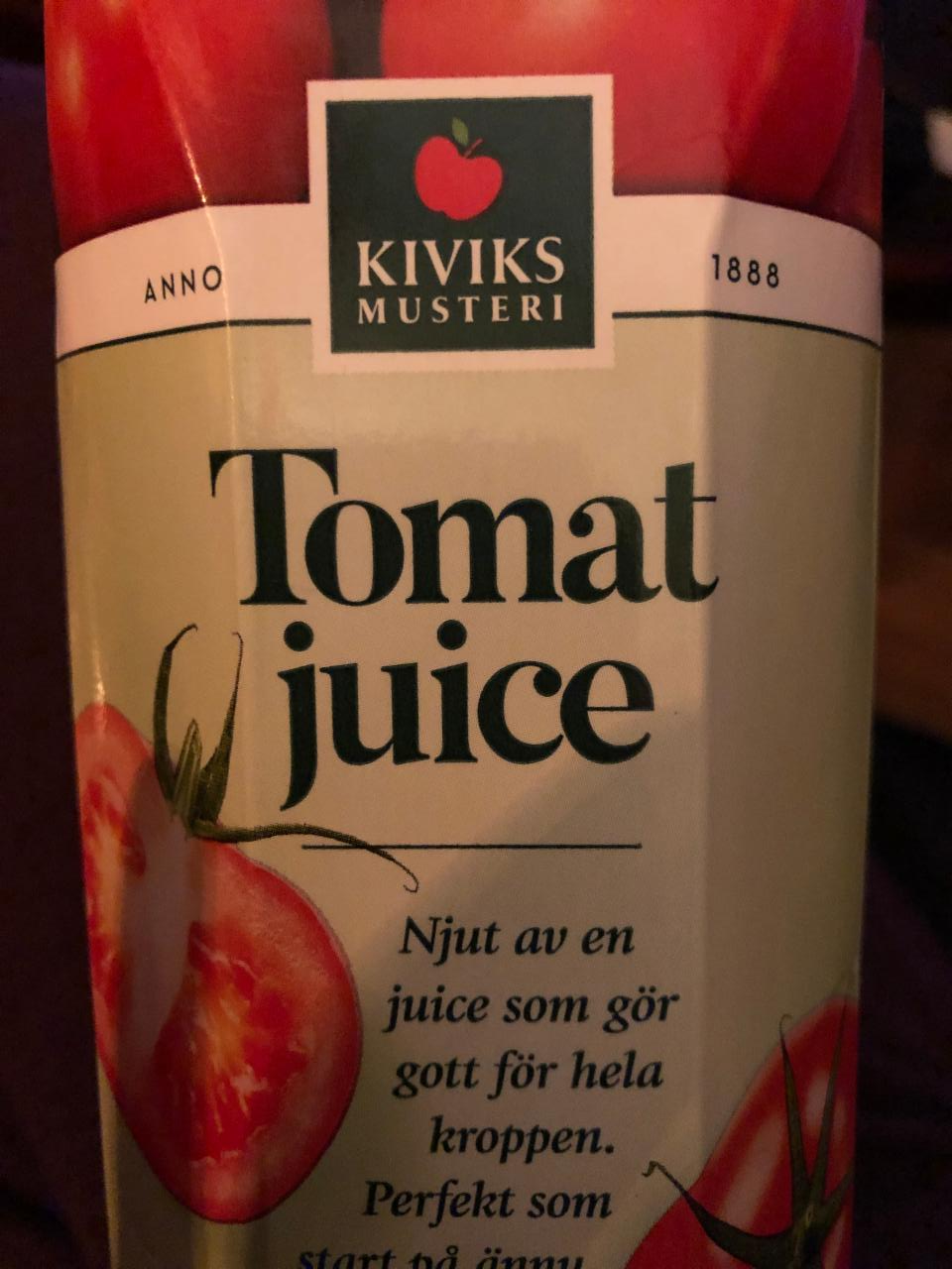 Fotografie - Tomat Juice Kiviks