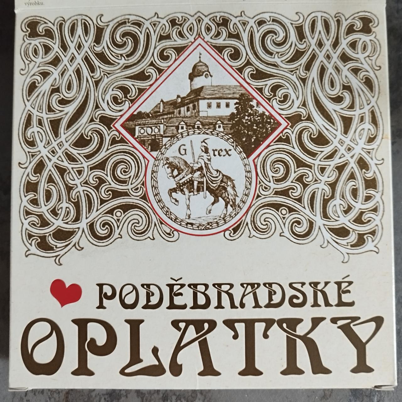 Fotografie - Poděbradské oplatky skořicové