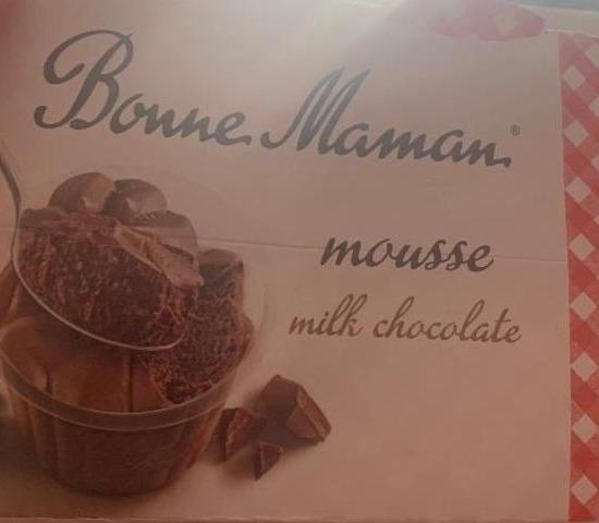 Fotografie - Mousse milk chocolate Bonne Maman