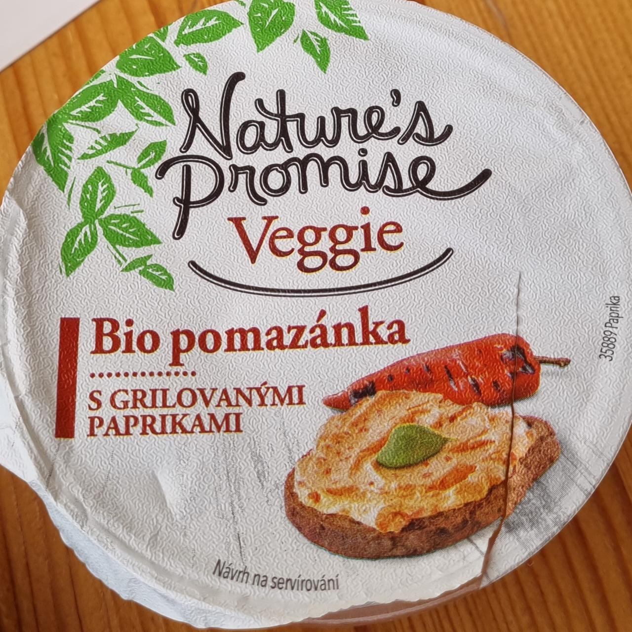 Fotografie - Veggie Bio pomazánka s grilovanými paprikami Nature's Promise