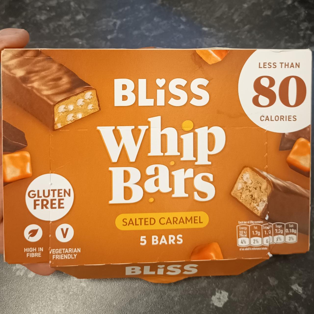 Fotografie - Whip bars salted caramel Bliss