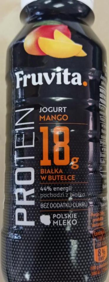 Fotografie - Protein Jogurt pitny Mango FruVita