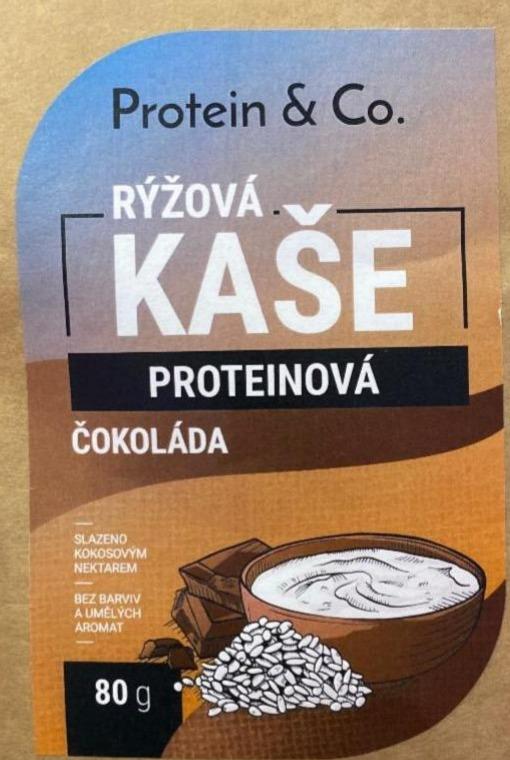 Fotografie - Rýžová kaše čokoláda Protein&Co