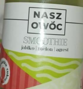 Fotografie - Smoothie Jabłko Melon Agrest Nasz Owoc