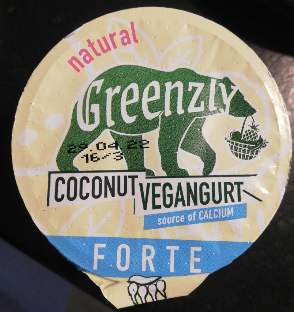 Fotografie - Coconut Vegangurt natural Greenzly