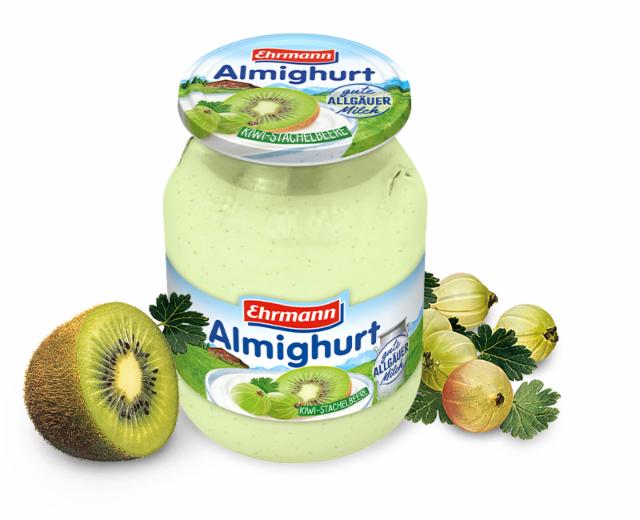 Fotografie - Almighurt Kiwi-Stachelbeere Ehrmann