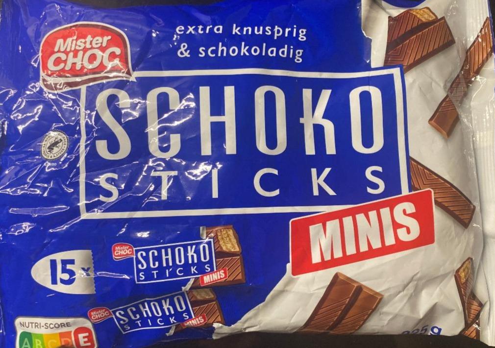 Fotografie - Schoko Sticks Minis Mister Choc