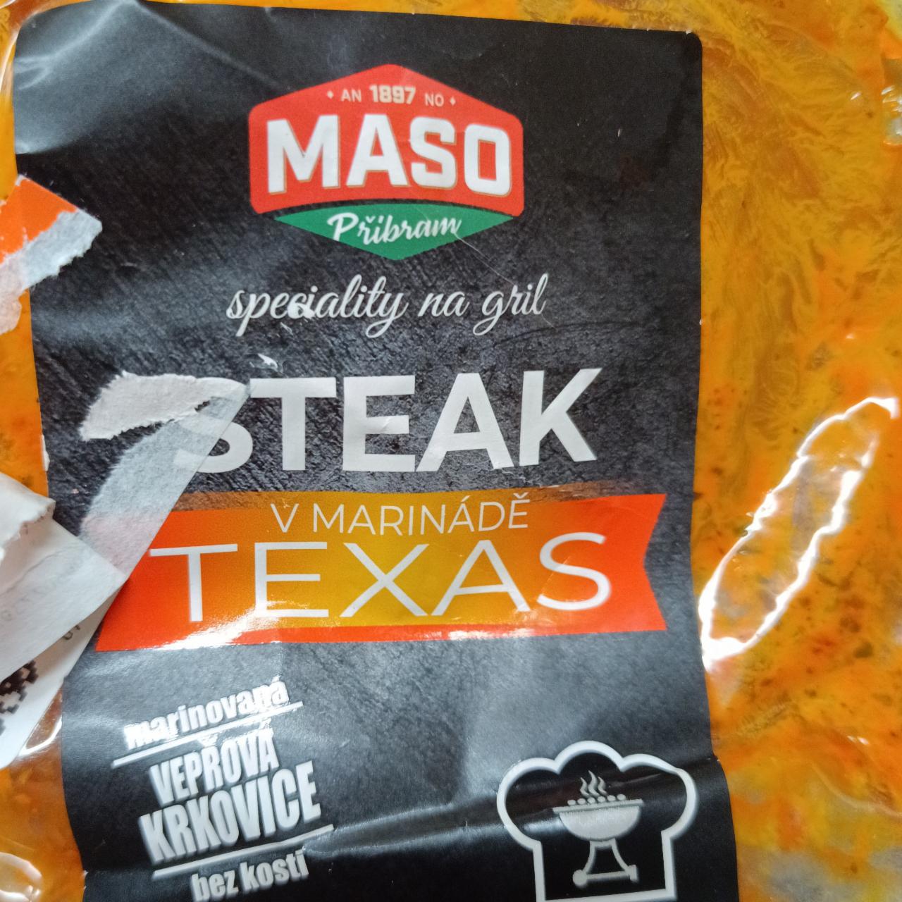 Fotografie - Steak v marinádě Texas Maso Příbram